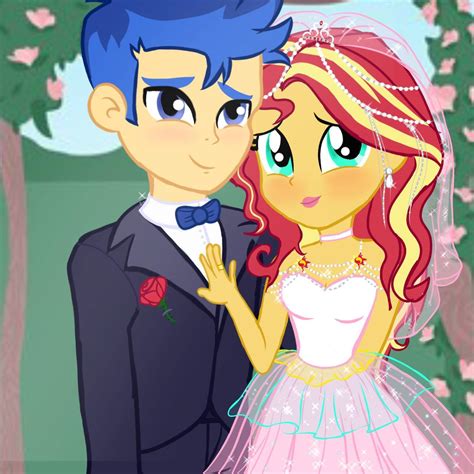 sunset shimmer|who does sunset shimmer marry.